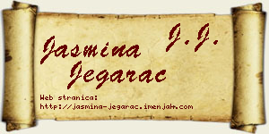 Jasmina Jegarac vizit kartica